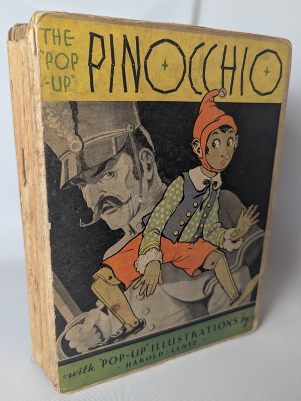 1933 edition The Pop Up Pinocchio .✧˖ Harold Lentz .✧˖ Blue Ribbon Books gallery