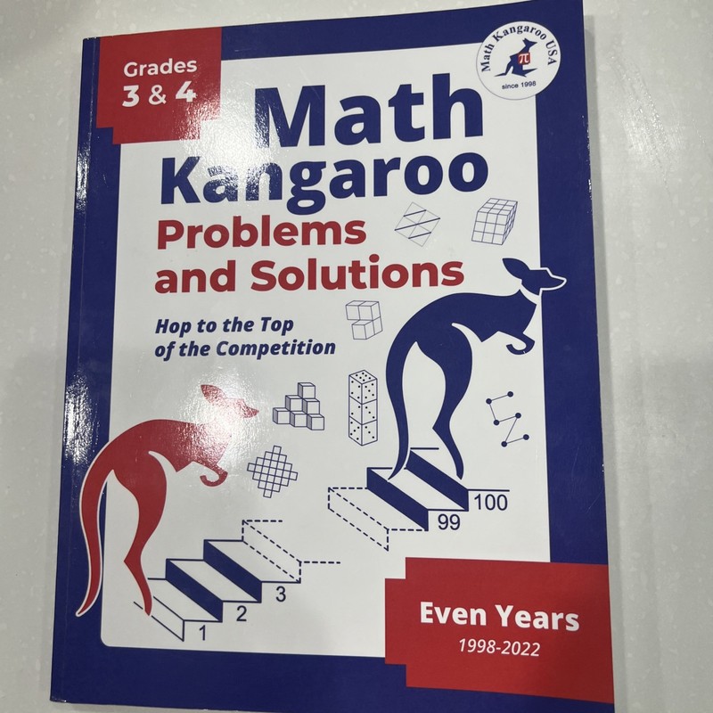 Math Kangaroo Problems and Solutions – Grades 3 & 4 – Even Years by USA: V. Good