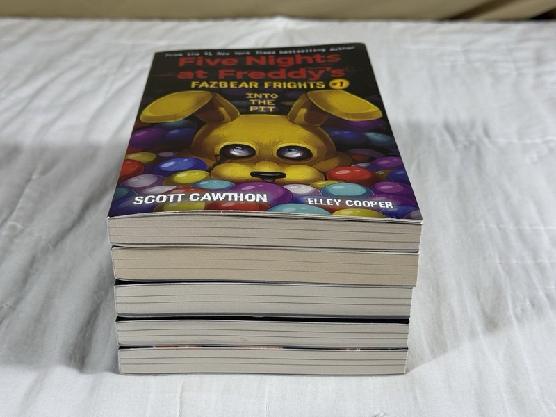 Five Nights at Freddy’s Fazbear Frights Books 1-5 Lot FNAF Horror Paperback gallery