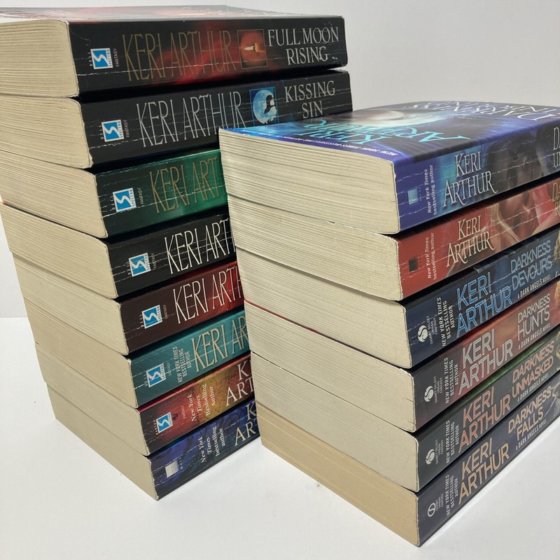 Lot 14 - Keri Arthur Near COMPLETE Series: Riley Jensen 1-8 + Dark Angels 1-5, 7 gallery