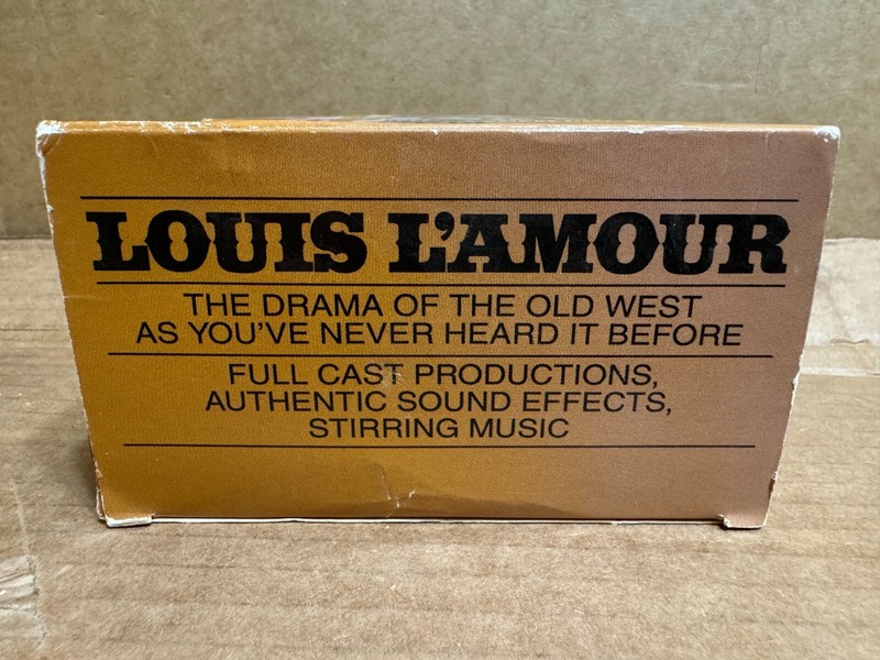 BDD Bantam Doubleday Dell Audio Publishing Louis L’amour 3-Cassette Set ** gallery