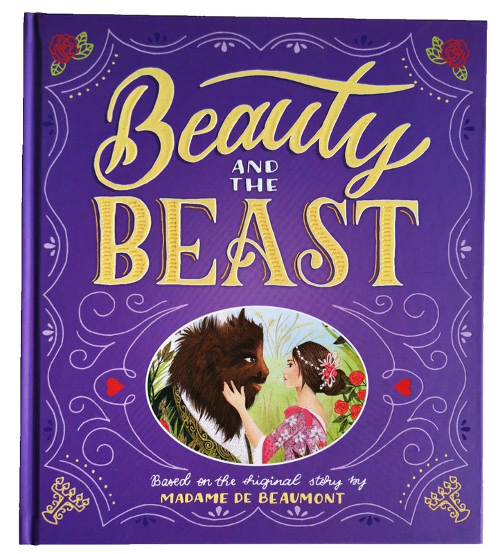 Beauty and the Beast 2019 Hardcover 32 illustrated pages (929F)