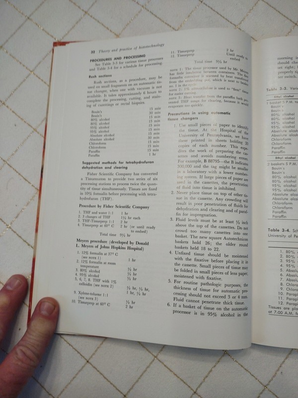 Theory and Practice of Histotechnology by Sheehan & Hrapchak 1973 Illust. 1st Ed gallery