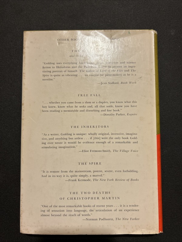 The Pyramid by William Golding 1st Ed HC 1966 Very Good Condition gallery