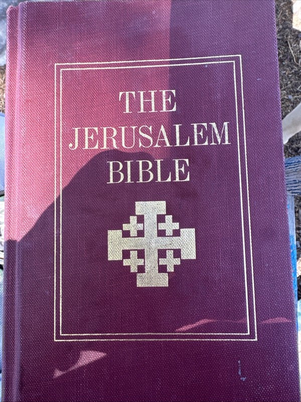THE JERUSALEM BIBLE 1966 Doubleday Hardcover No Slipcover – Awesome Book