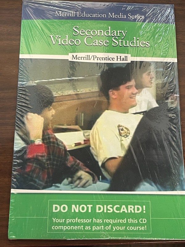 Merrill Prentice Hall Secondary Video Case Studies Videos Brand New teaching