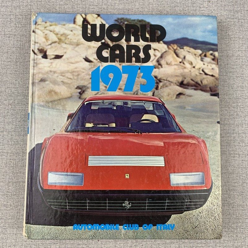 World Cars 1973 Automobile Club Of Italy HC Book Prices Specifications Photos