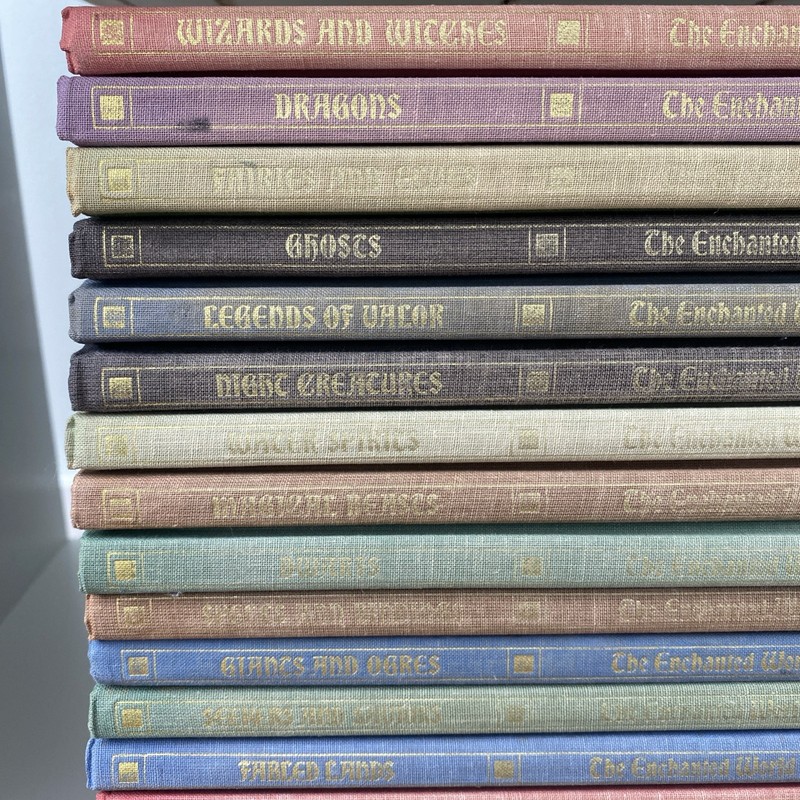 Enchanted World Time Life Complete Set Fantasy Mythology Dark Academia VTG Books gallery