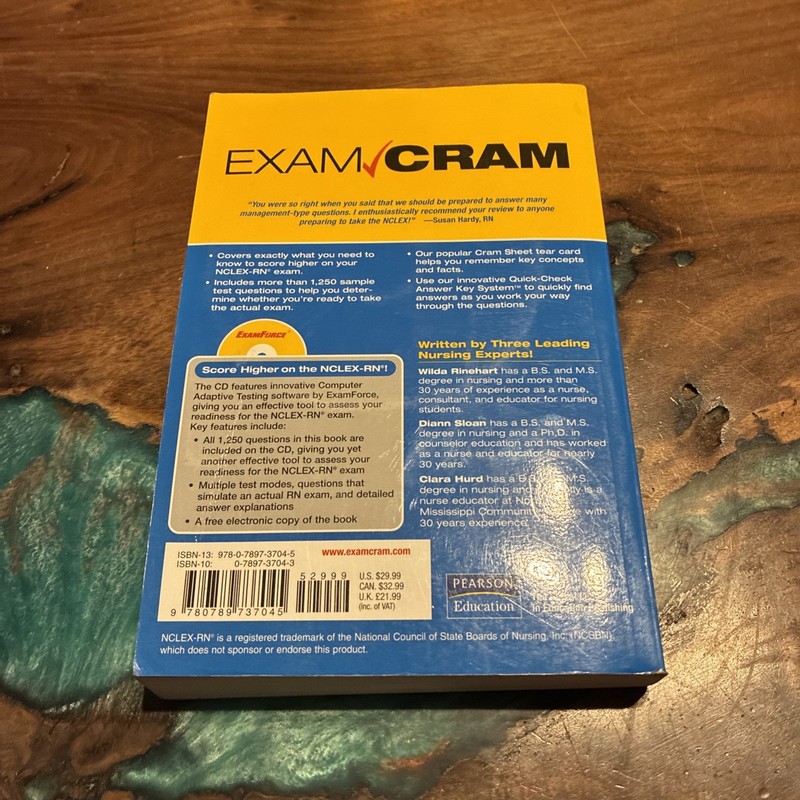 NCLEX-RN Practice Questions (2nd Edition) Paperback By Rinehart, Wilda W/CD Bx2 gallery