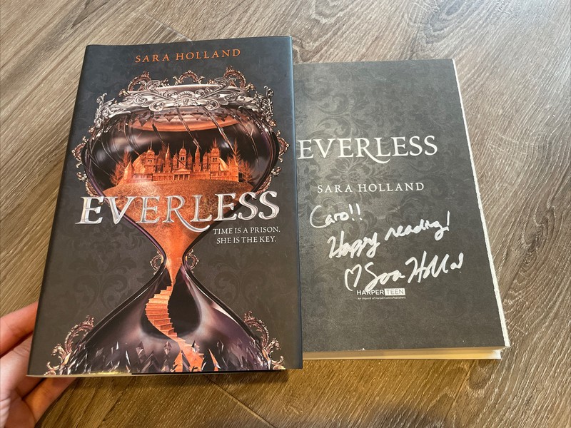 Everless by Sara Holland SIGNED!