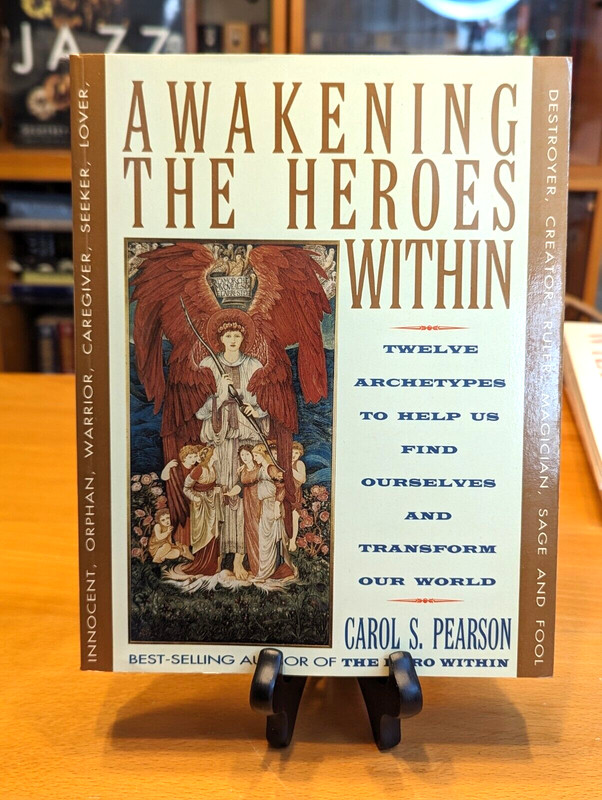 Original «Awakening the Heroes Within» Paperback 1st Ed 1991, 1st Print Pearson