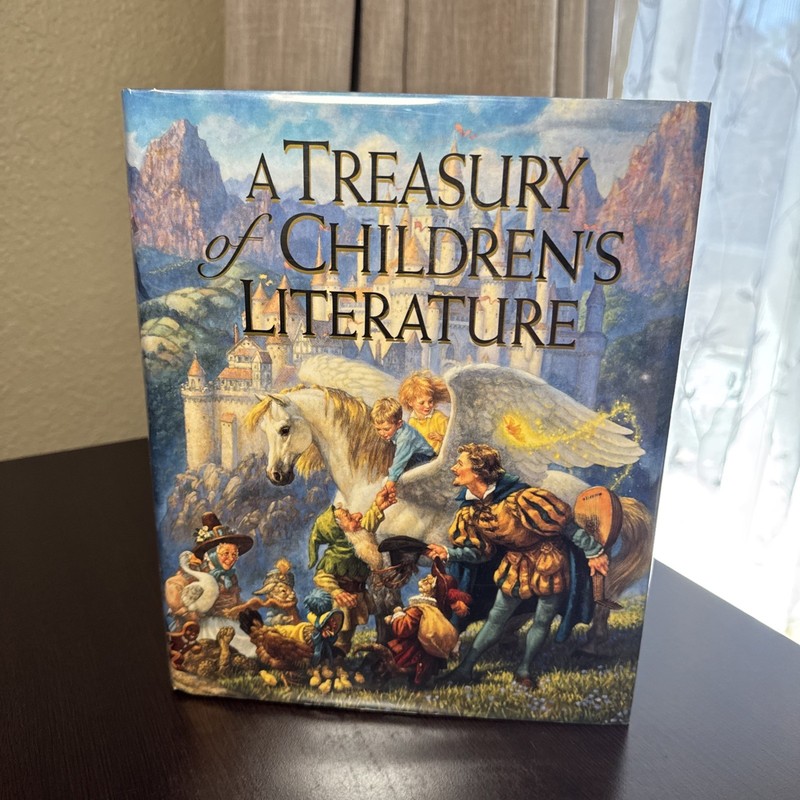 Treasury of Children’s Literature by Armand Eisen | HC/DJ | First Edition |