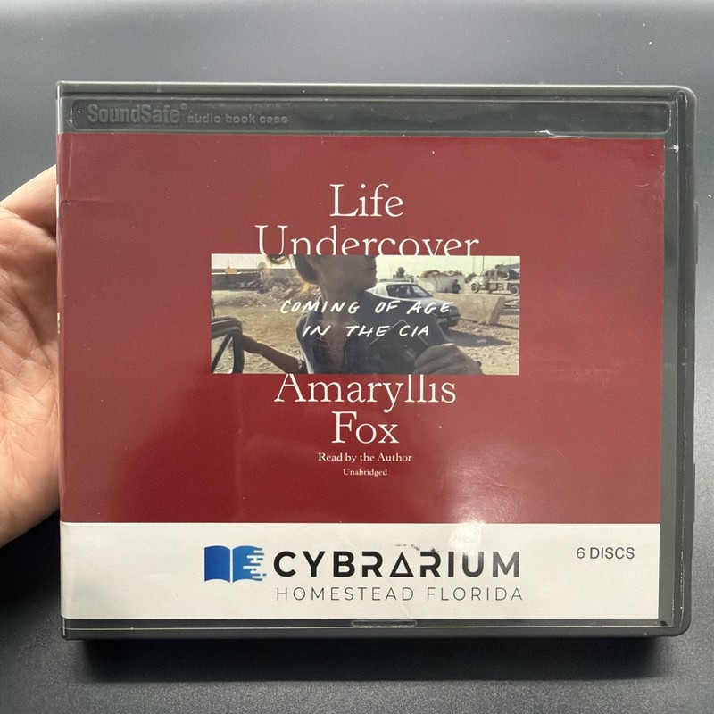 Life Undercover : Coming of Age in the CIA by Amaryllis Fox (2019, Compact Disc)