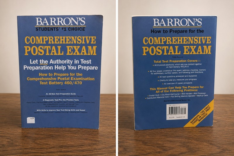 Barron’s Comprehensive Postal Exam was designed for the Test Battery 460/470