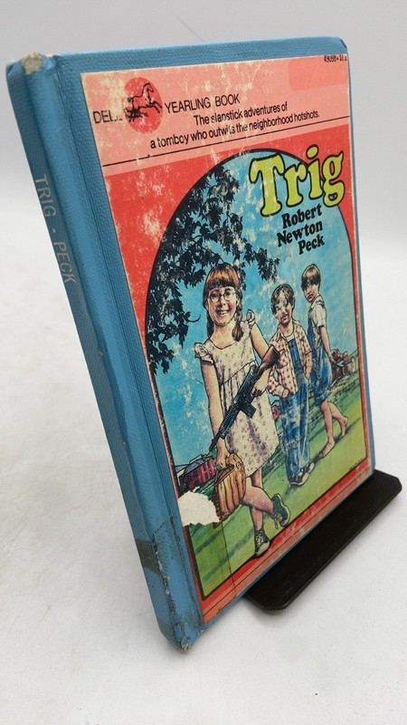 Trig Robert Newton Peck Hardcover Third Dell printing 1981