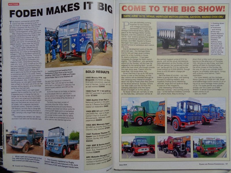 Classic & vintage commercials AEC milk lorry / Ford D series / Foden R-Type etc gallery