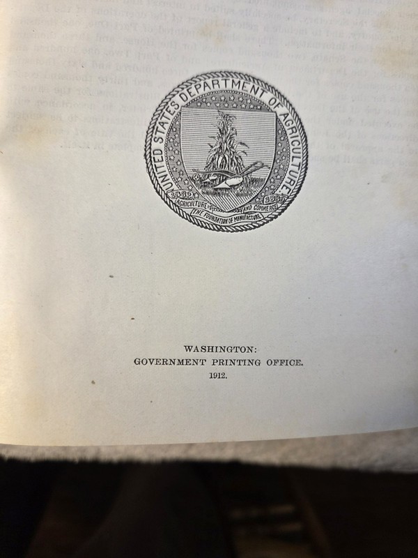 1911 Yearbook of the United States "Department of Agriculture" 732 Pages . gallery