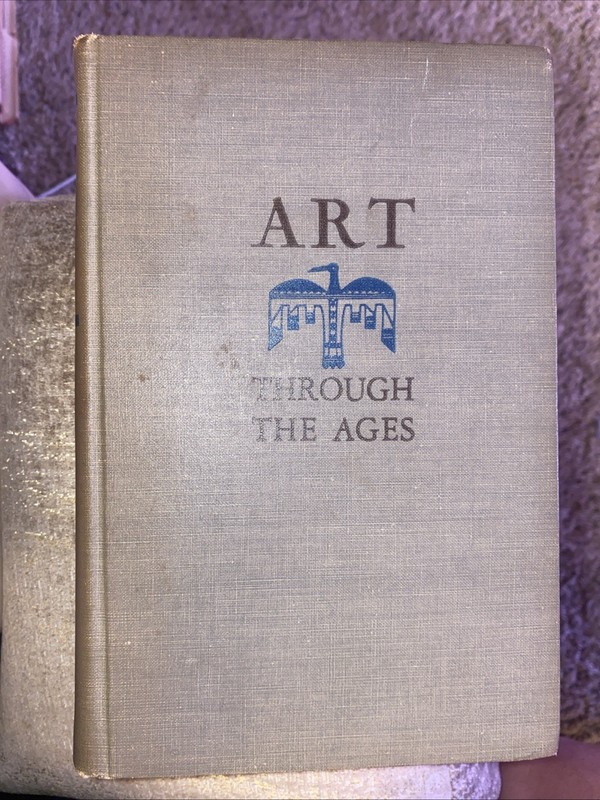 1936 Art Through the Ages Helen Gardner Revised Edition Hardcover 795 Pages