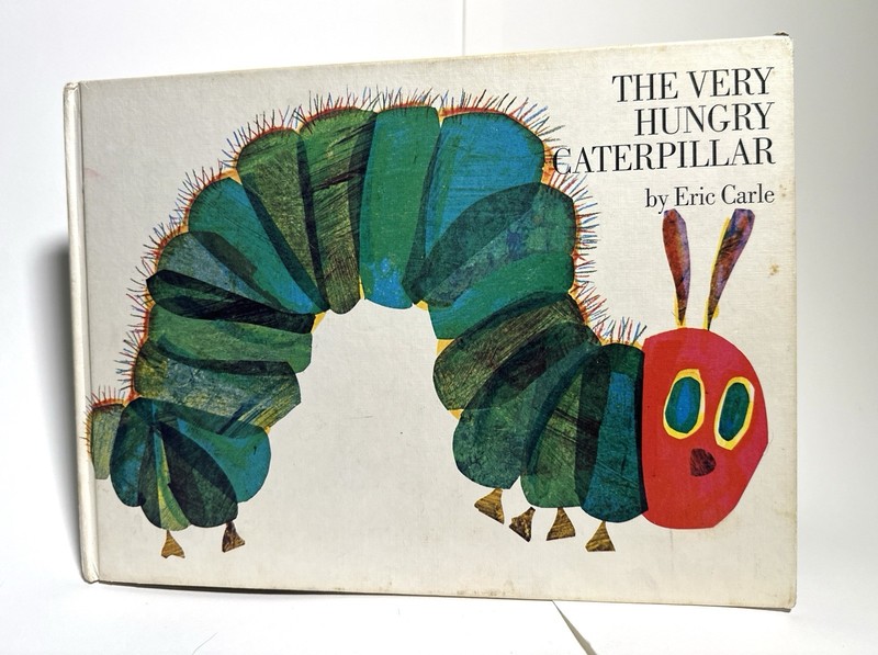 VINTAGE THE VERY HUNGRY CATERPILLAR by ERIC CARLE 1983 printing