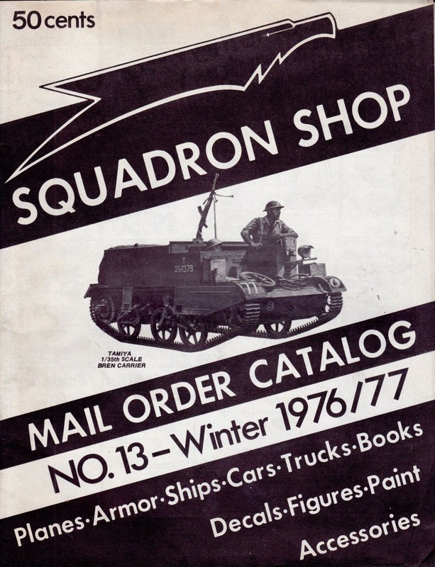 Squadron Shop No 13 Winter 1976 1977 Mail Order Catalog 38 Pages