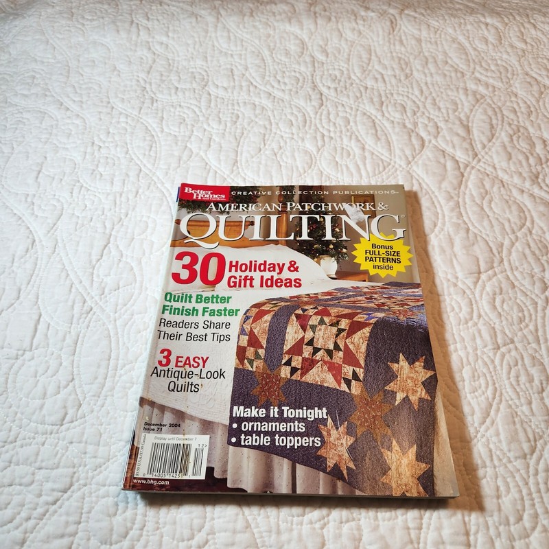 Better Homes and Gardens American Patchwork and Quilts Feb Jun Dec 2004 gallery