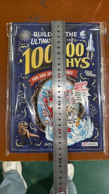 100000 Whys Building the Ultimate Brain Kids Science STEM Cartoon Book English gallery