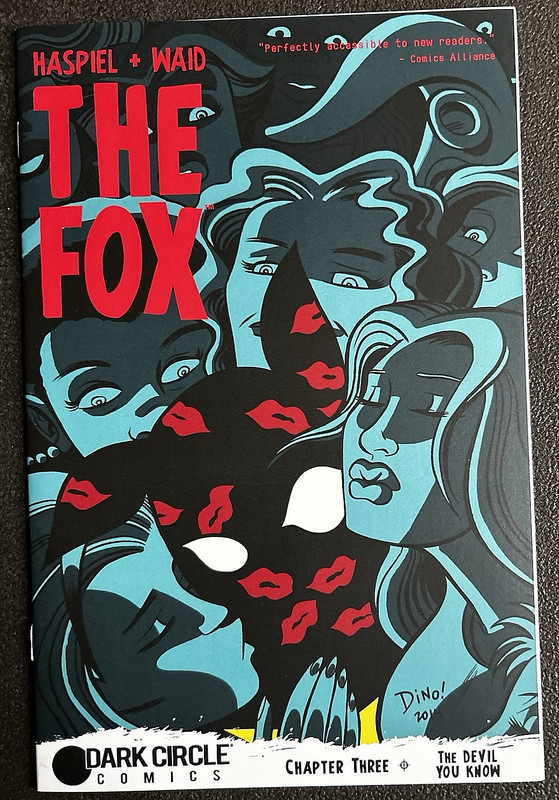 The Fox #3 2015 Dark Circle Mark Waid Dean Haspiel Cover Variant A NM