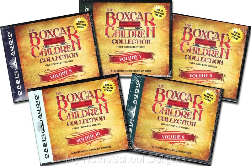 NEW 15 Audiobooks 5 BOXCAR CHILDREN COLLECTION Sets Volumes 6 – 10 30 Audio CDs