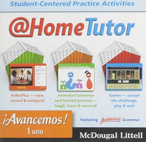 Â¡Avancemos!: At Home Tutor Levels 1A/1B/1 (Spanish Edition) – VERY GOOD