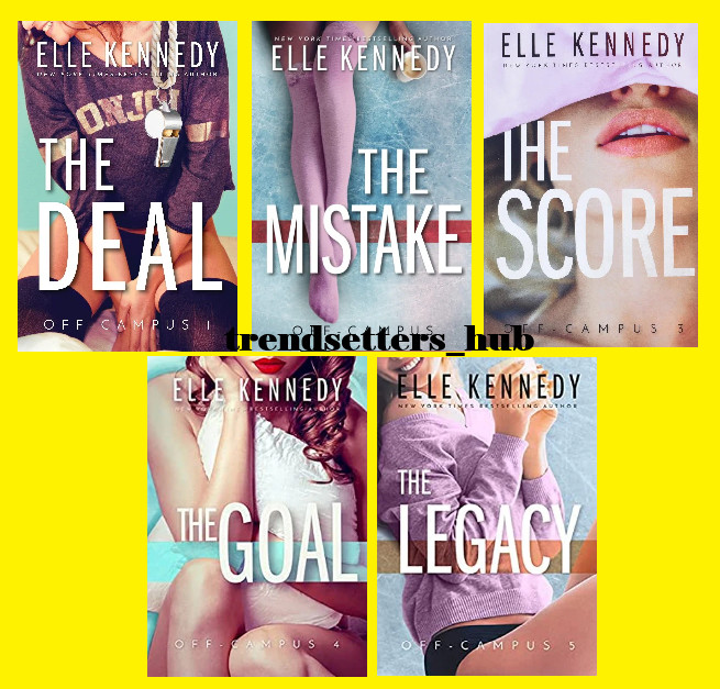 Elle Kennedy Off Campus Series 5 Books Collection Set (The Deal, Mistake, Score. gallery