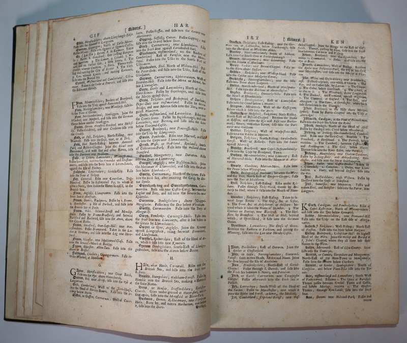 1710 Geographical Dictionary of the Whole World by BOHUN Praecognita Geography gallery