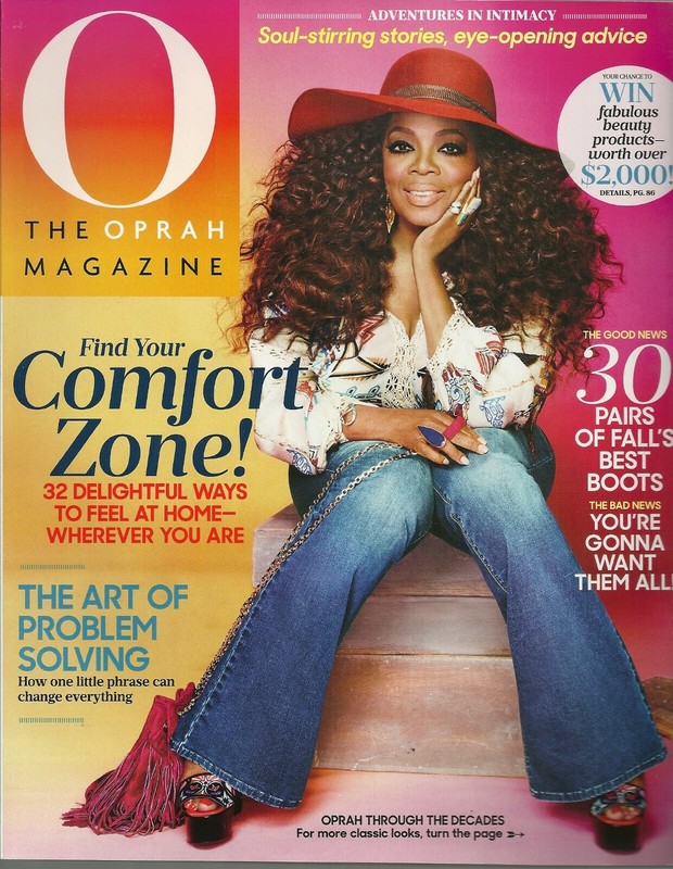 O The Oprah Magazine October 2015 Free & Fast SnH Best Deal on Ebay L@@K !!