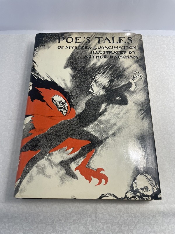 Vintage 1935 «POE’S TALES OF MYSTERY & IMAGINATION» 317-Page Hardcover
