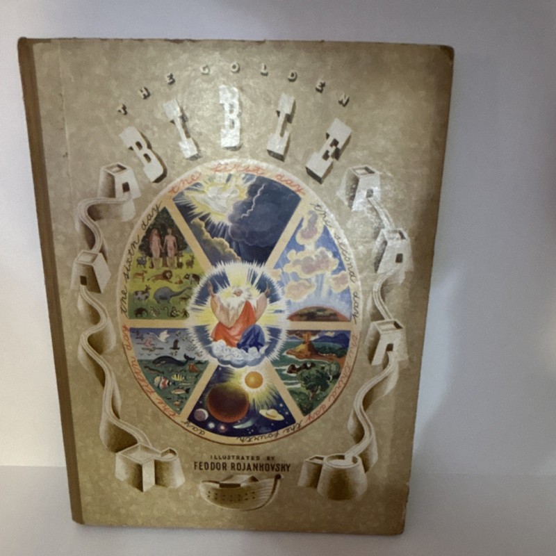 Illustrated Bible by Feodor Rojanovsky Hardcover English Christian Collectible