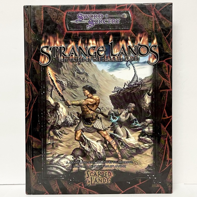 Strange Lands: Lost Tribes of the Scarred Lands by White Wolf Publishing Inc