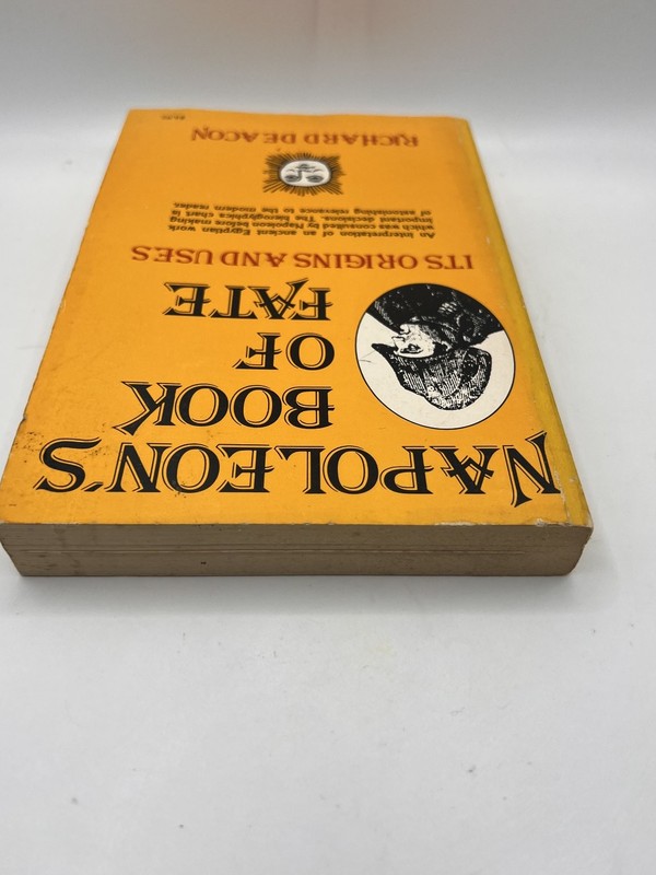 Vintage Napoleon's Book of Fate Richard Deacon 1977 Paperback First American Ed gallery