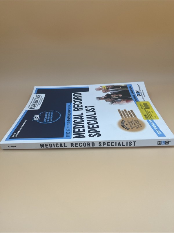 Medical Records Specialist Exam Passbooks Career Study Guide Book gallery