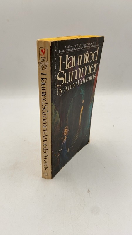 Haunted Summer Anne Edwards Paperback Bantam edition 1974