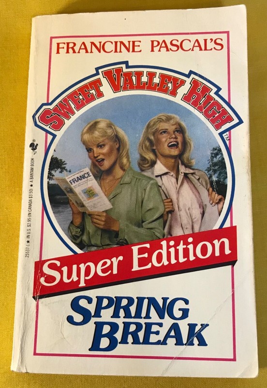 Sweet Valley High Super Edition Spring Break Francine Pascal Bantam Paperback