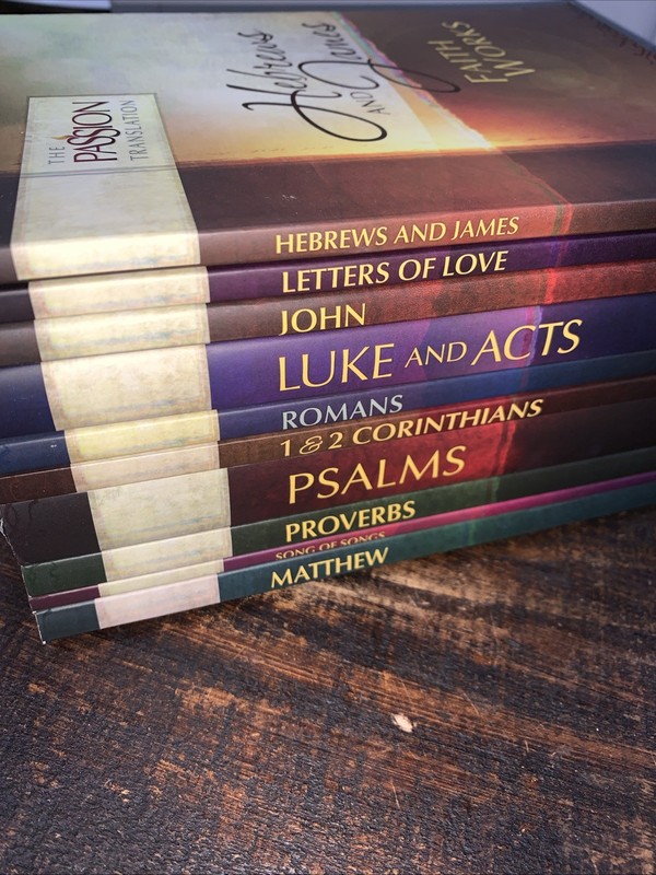 The Passion Translation- Dr. Brian Simmons- 10 Bible Box Set