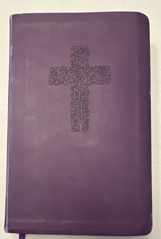 The Holy Bible KJV Giant Print Edition Red Letter Leather Bound, English