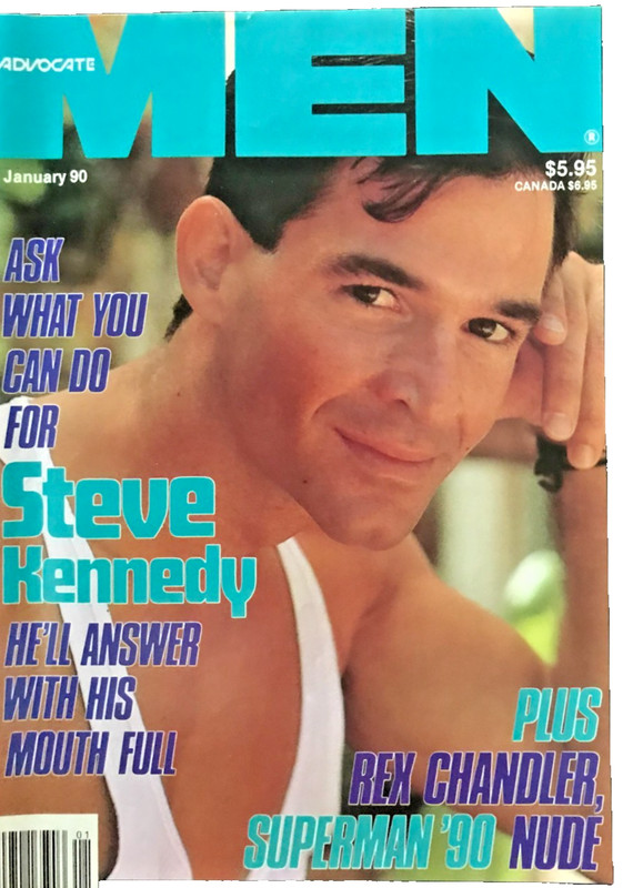 ADVOCATE MEN January 1990 RARE VINTAGE Male Physique Photos & Stories