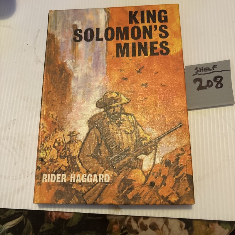 KING SOLOMON’S MINES by Rider Haggard Bancroft Classics No 45 1972 Ed Hardback