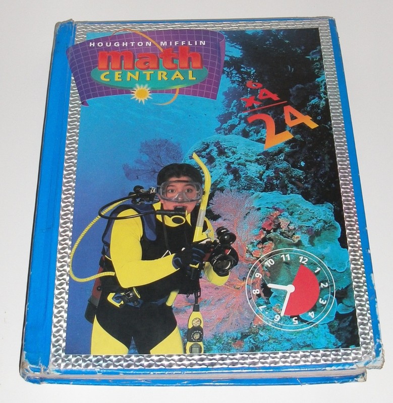 Houghton Mifflin Math Central Grade 3 Textbook 1999 538 Pages