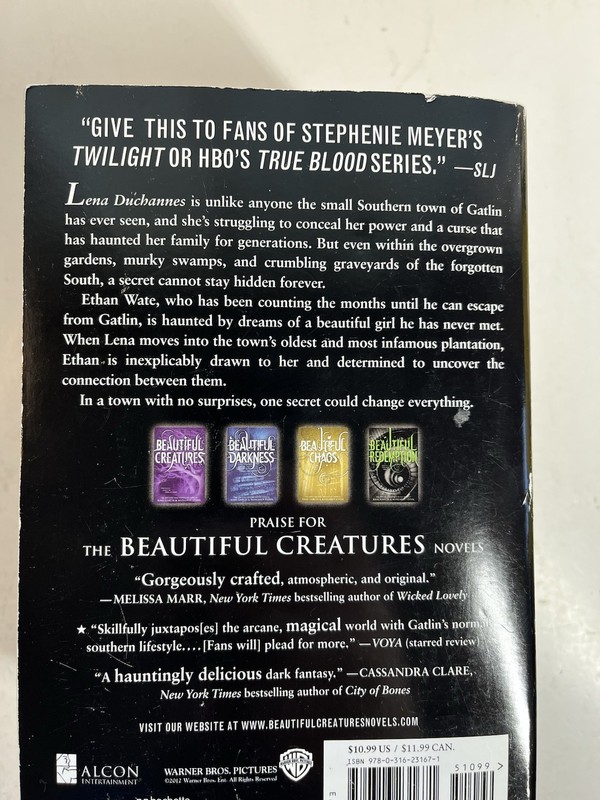 Beautiful Creatures COMPLETE SET 1-4 Kami Garcia, Margaret Stohl, 1 HB, 3 PB gallery