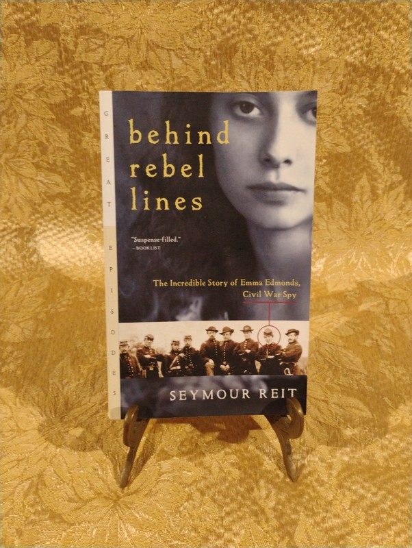 Behind Rebel Lines by Seymour Reit ~ 2001 Harcourt Paperback Novel Book