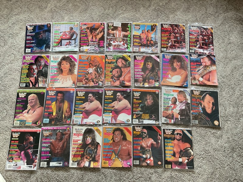 Vintage WWF / Wrestling Magazine 1988 1989 1993 1994 (27)