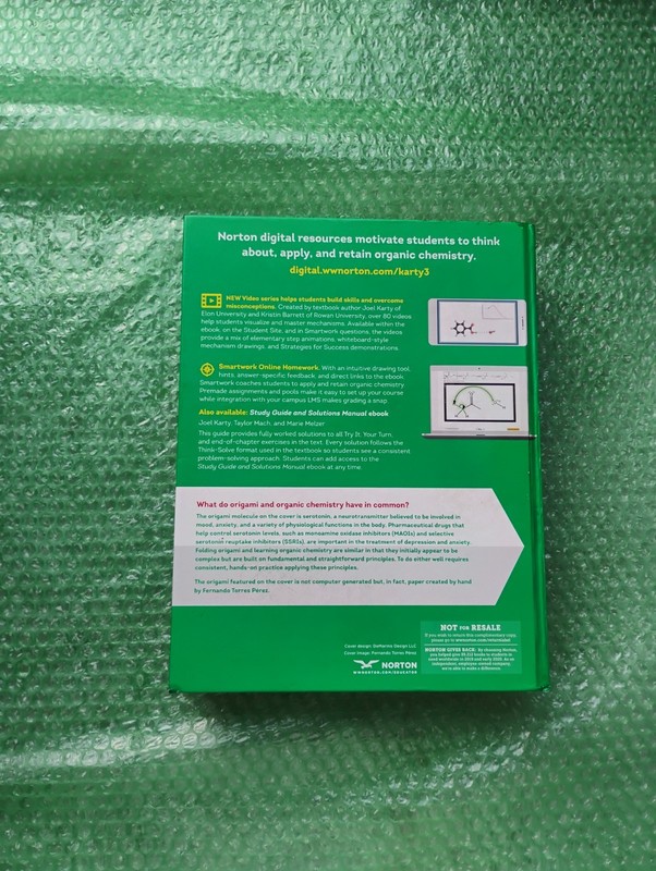 Organic Chemistry : Principles and Mechanisms by Joel Karty (2022, Hardcover) gallery