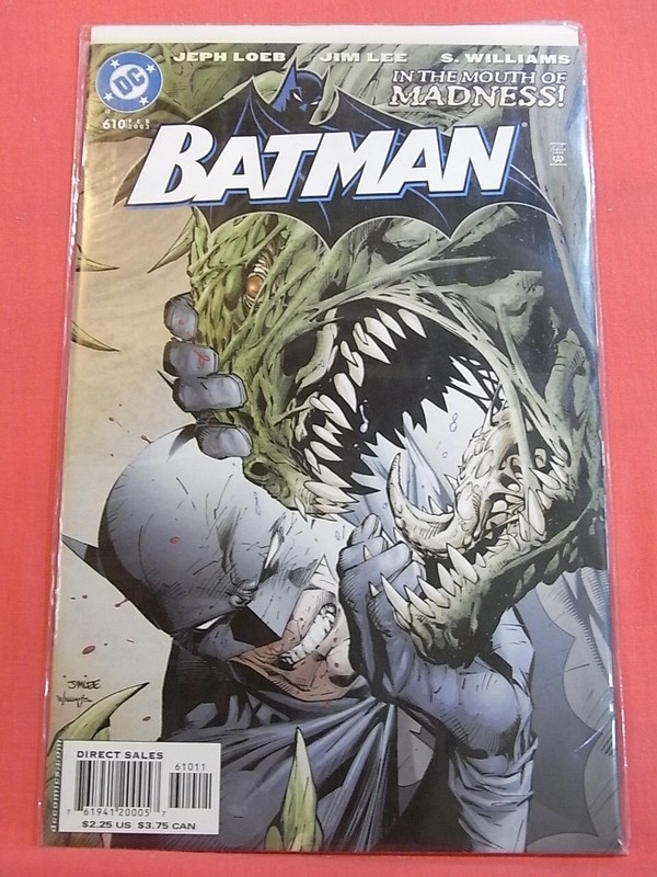 BATMAN #610 – HUSH Part 3 of the 12-part (DC 1940 series)