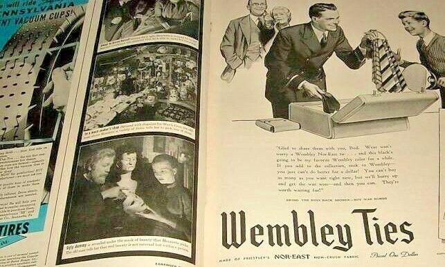 October 25, 1943 LIFE Magazine: Mary Martin, 40s AdD AD ADS FREE SHIPPING Oct 10 gallery